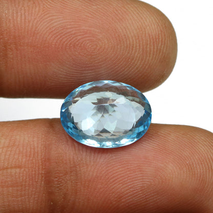 Swiss Blue Topaz 6.64 Carat