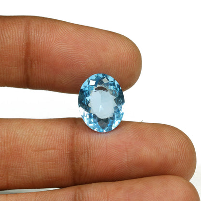 Swiss Blue Topaz 6.64 Carat