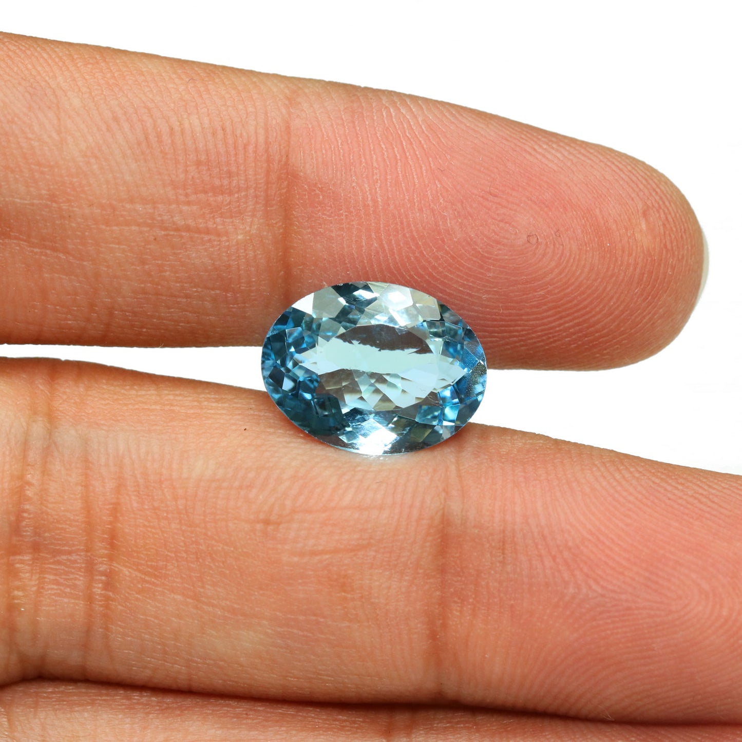 Swiss Blue Topaz 6.81 Carat