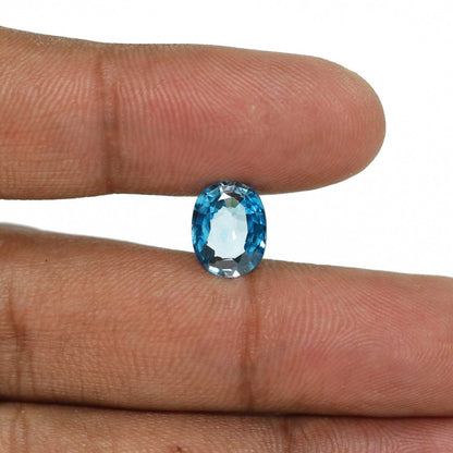 Blue Zircon 4.87 Carat