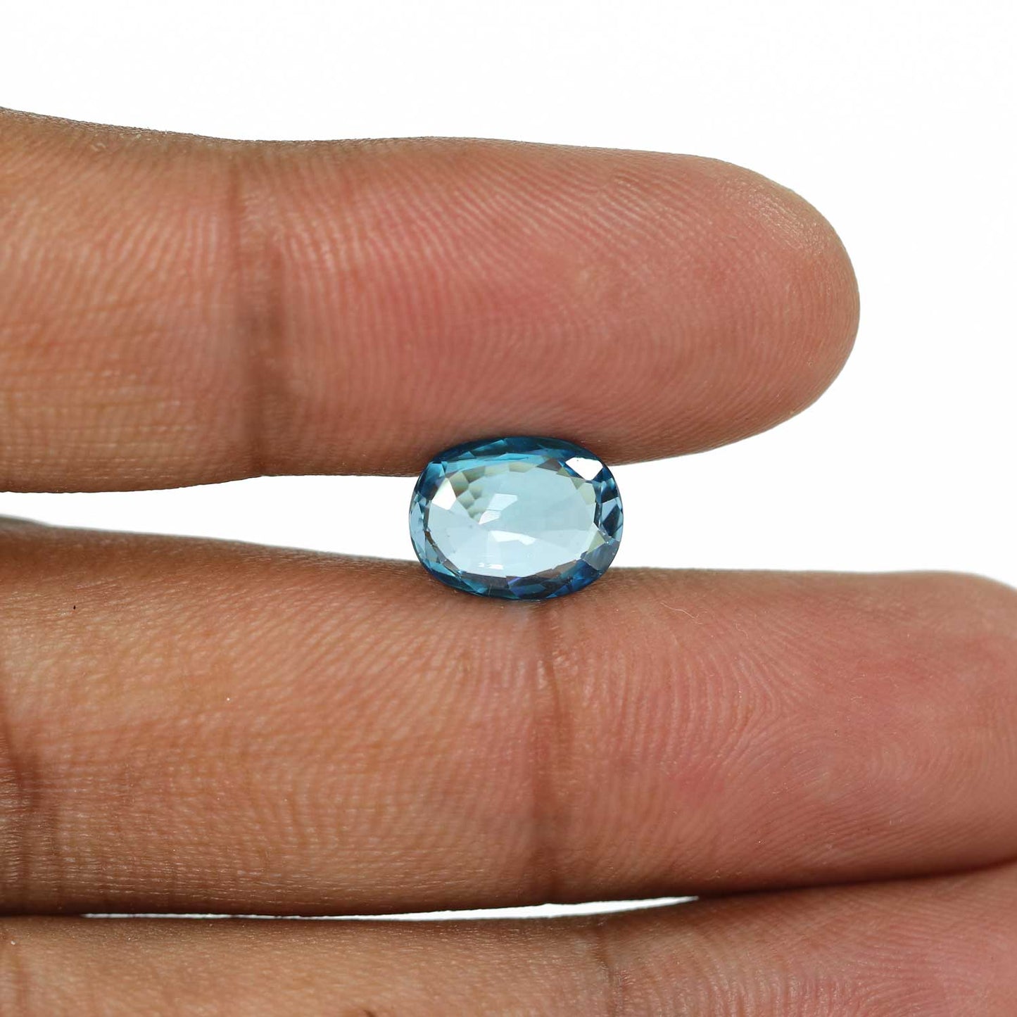 Blue Zircon 4.87 Carat