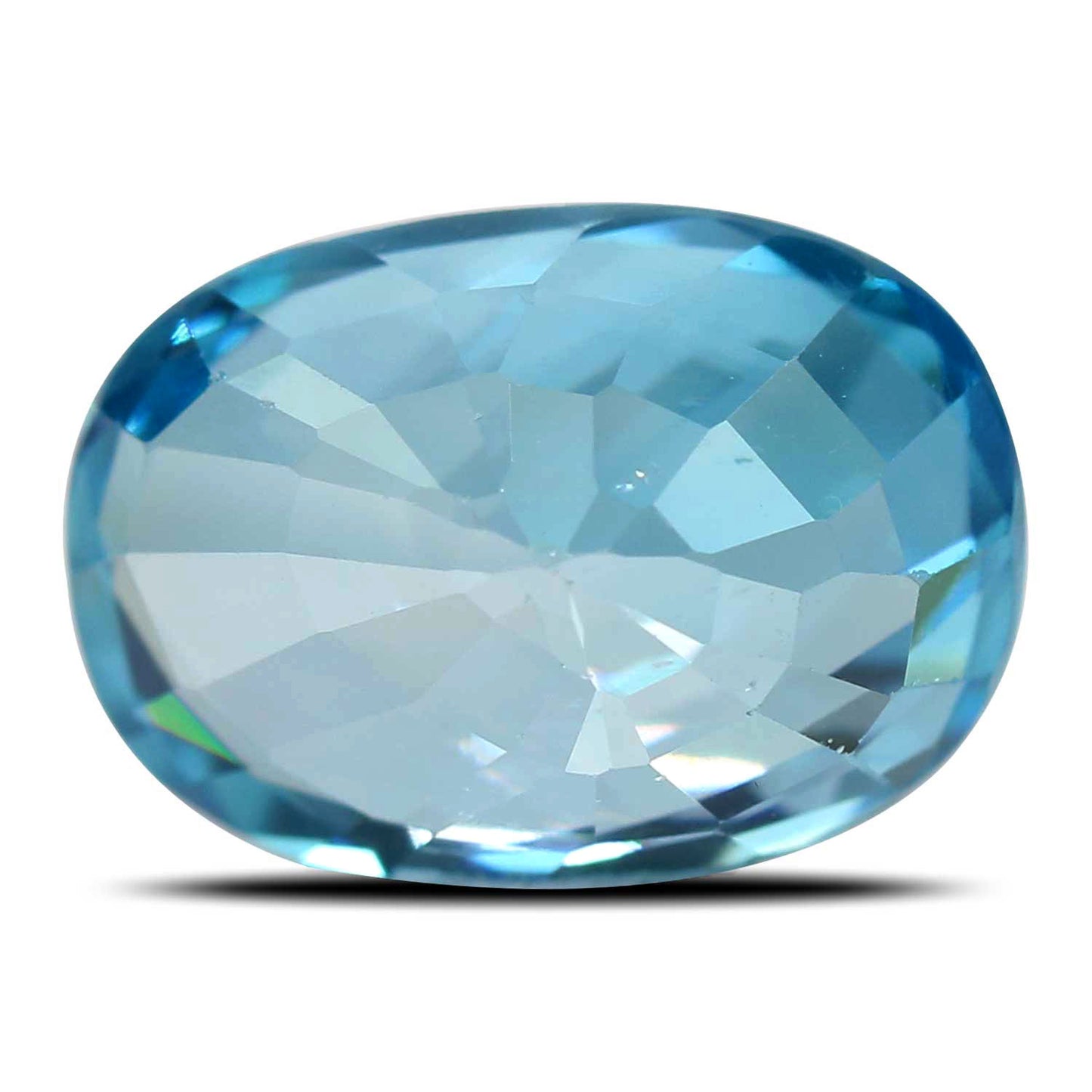 Blue Zircon 4.86 Carat
