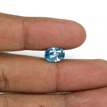 Blue Zircon 4.86 Carat