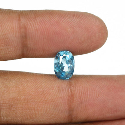 Blue Zircon 4.86 Carat
