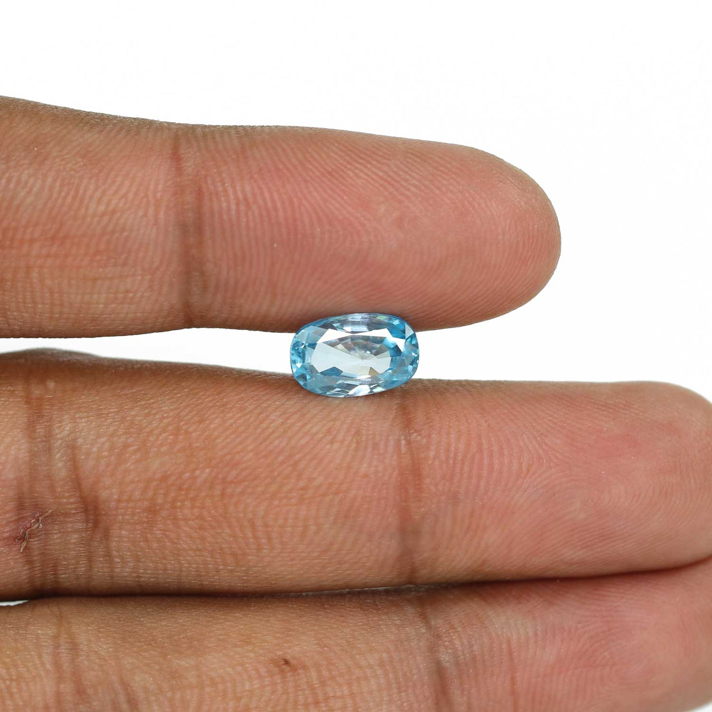 Blue Zircon 4.1 Carat