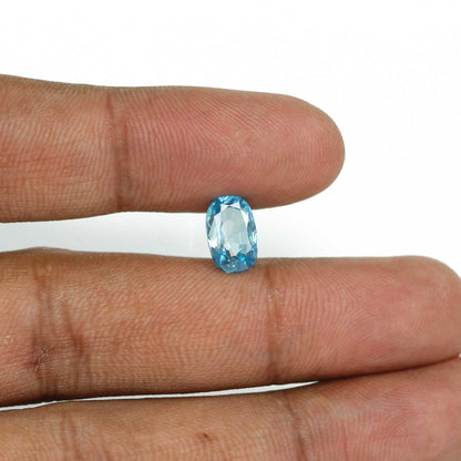 Blue Zircon 4.1 Carat