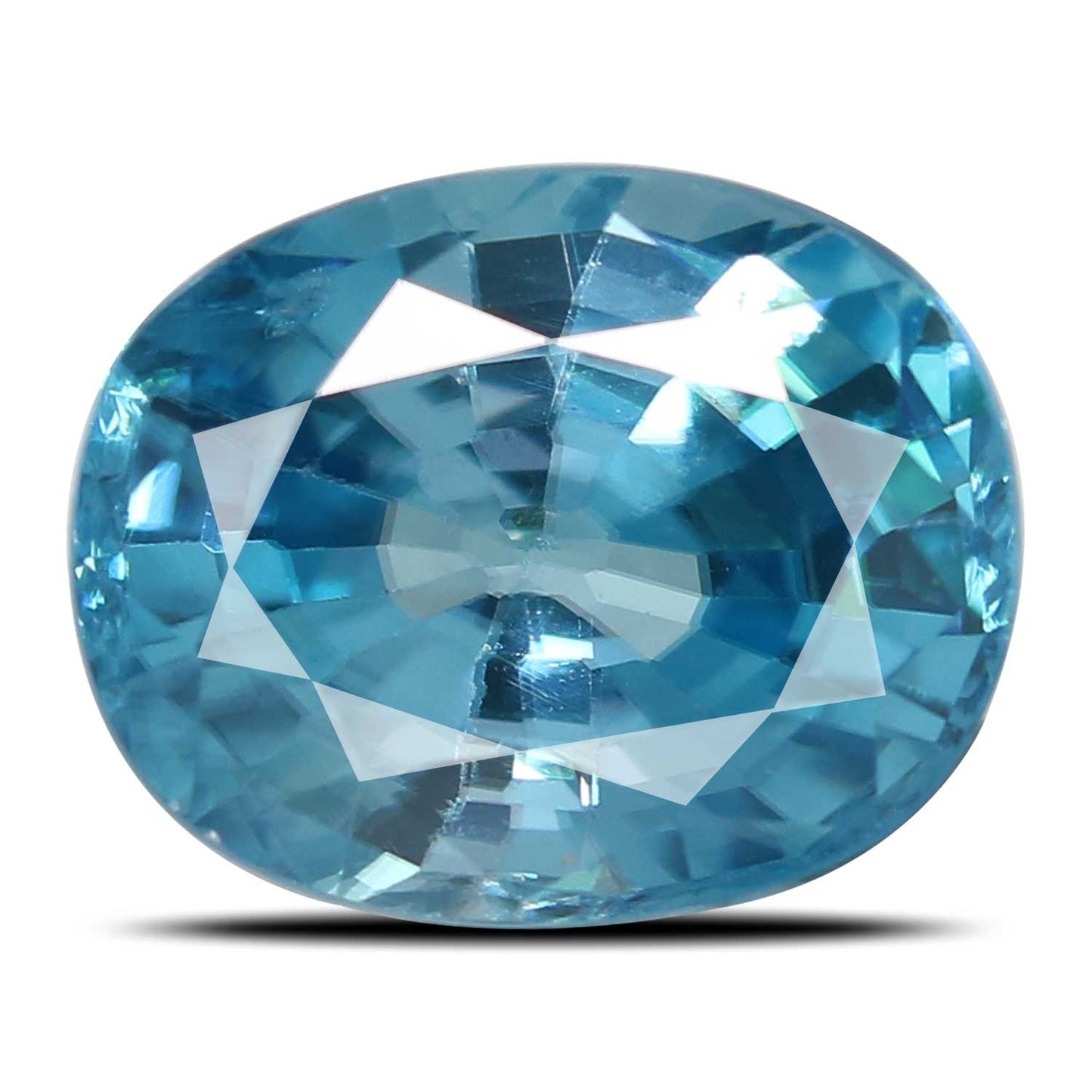 Blue Zircon 4.22 Carat