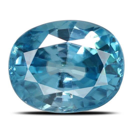 Blue Zircon 4.22 Carat
