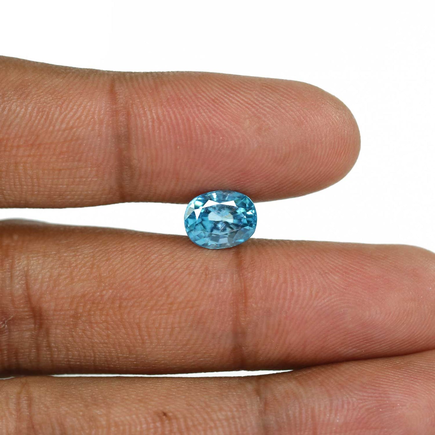 Blue Zircon 4.22 Carat