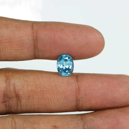 Blue Zircon 4.22 Carat