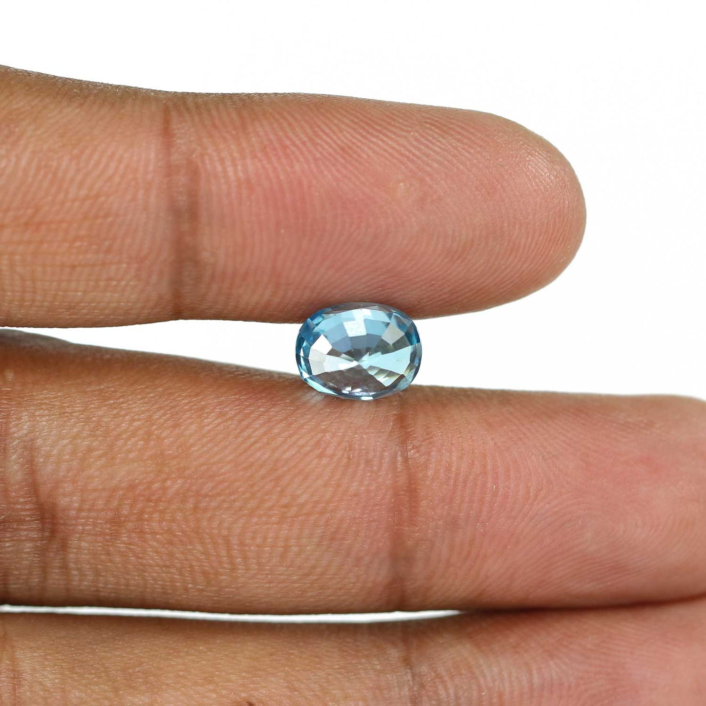 Blue Zircon 4.22 Carat