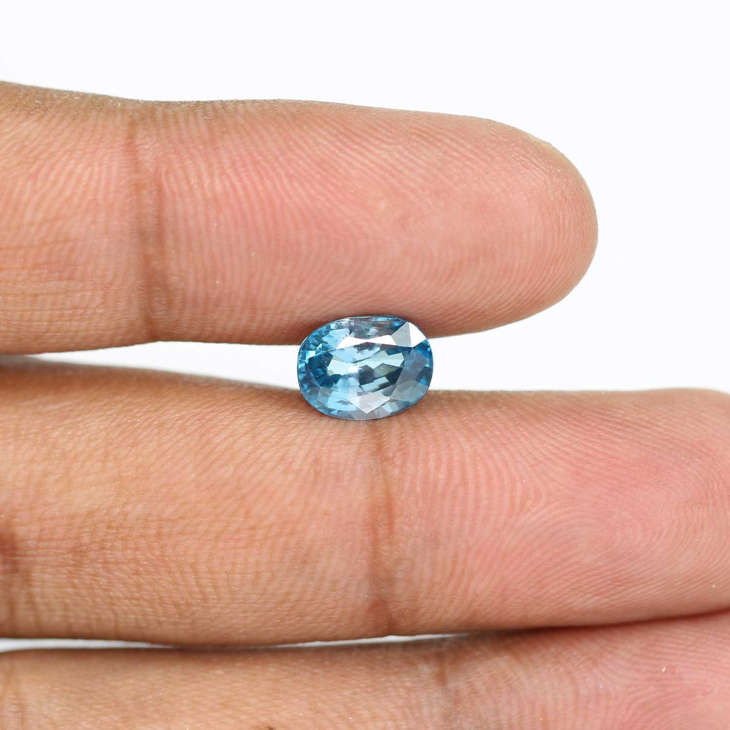Blue Zircon 4.19 Carat