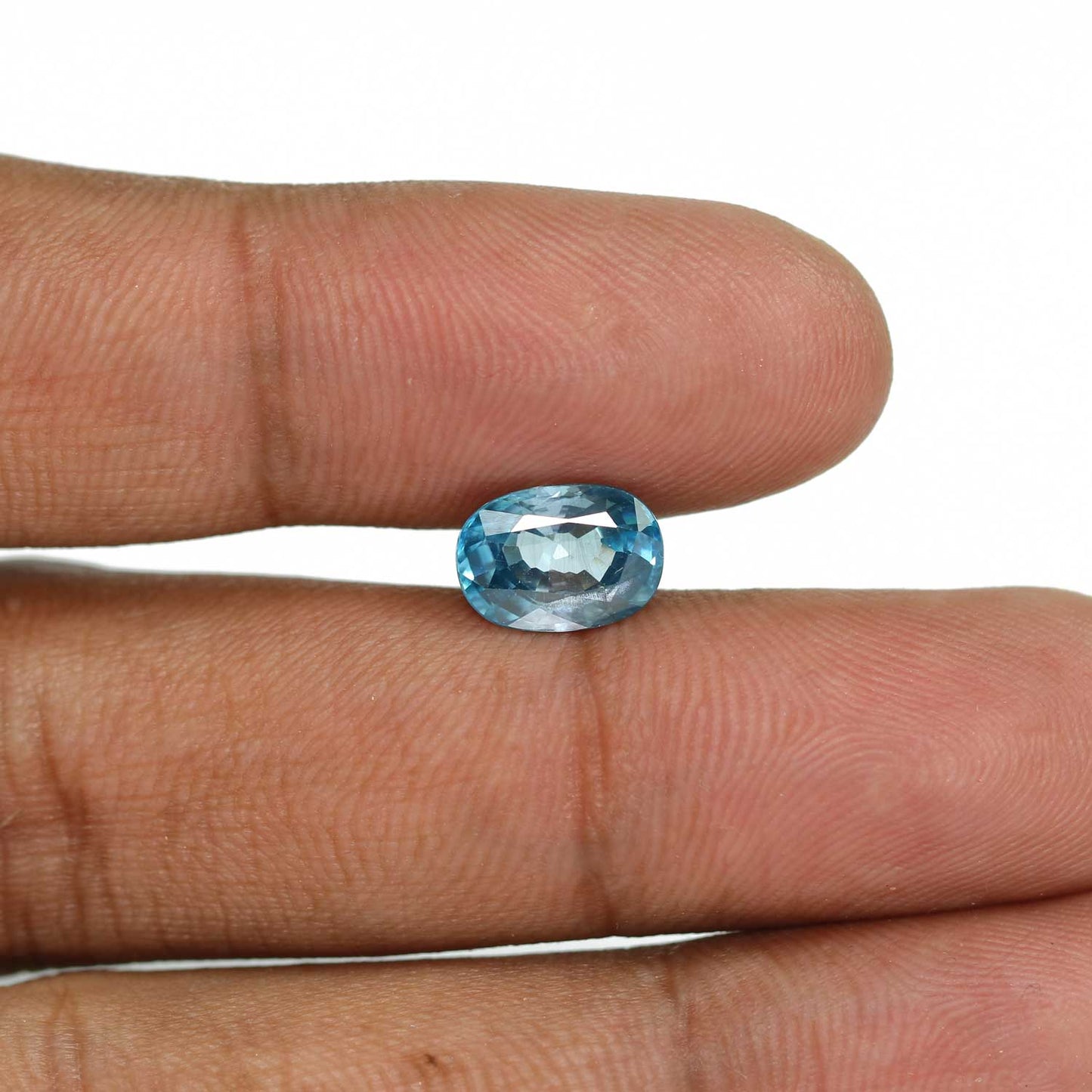 Blue Zircon 4.34 Carat