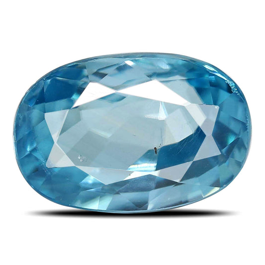 Blue Zircon 4.22 Carat