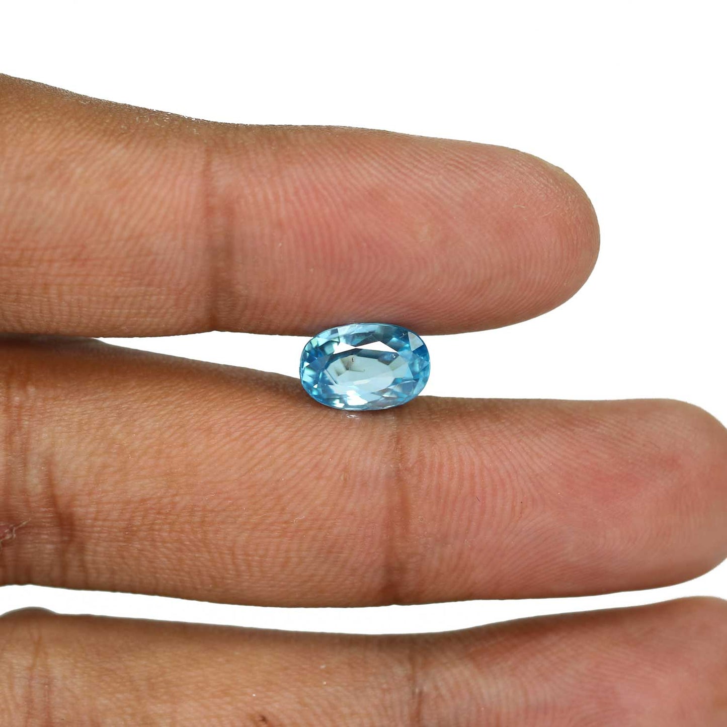Blue Zircon 4.22 Carat