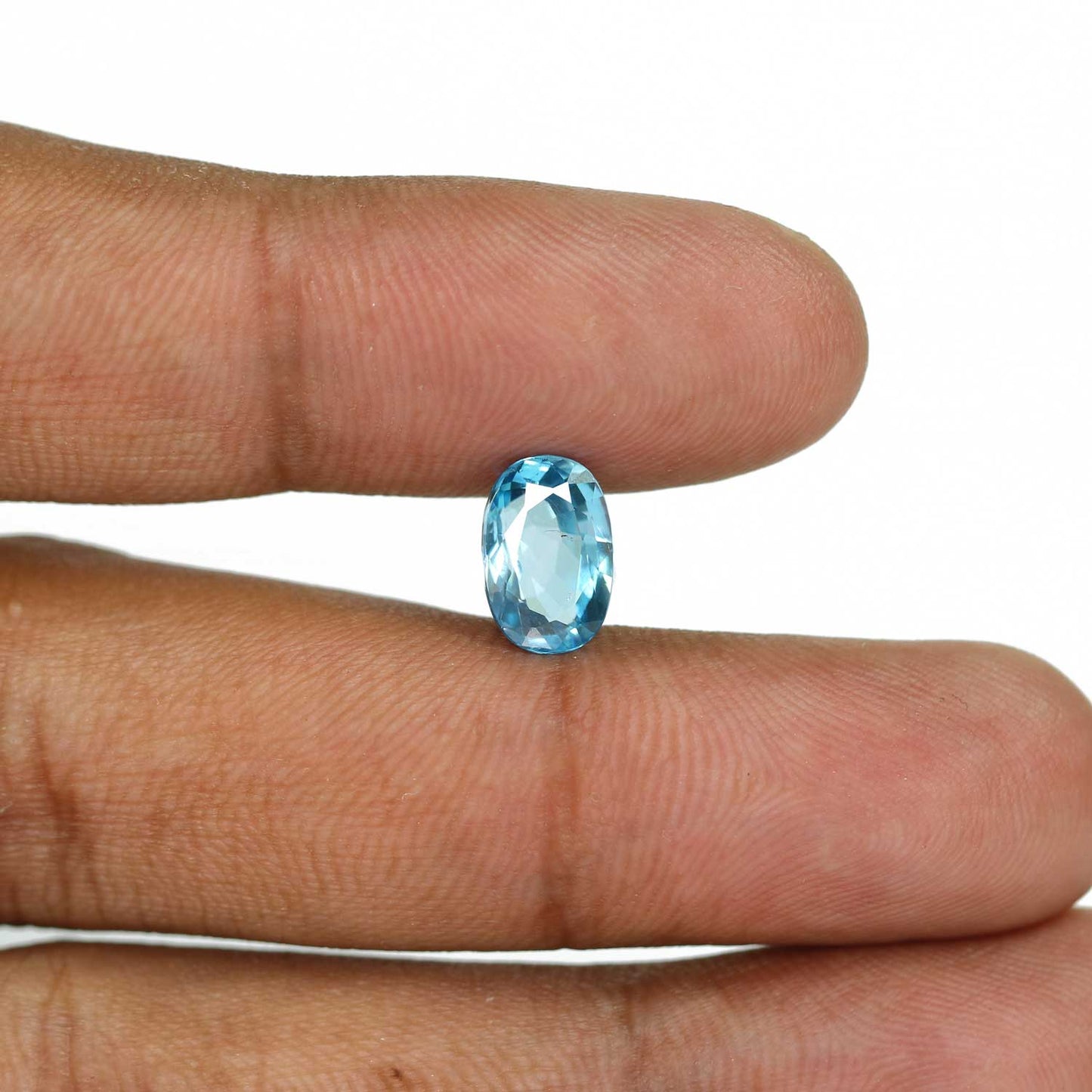 Blue Zircon 4.22 Carat