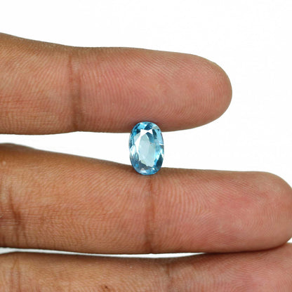 Blue Zircon 4.22 Carat