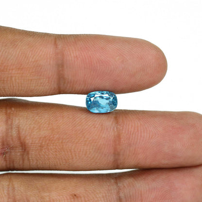 Blue Zircon 4.44 Carat