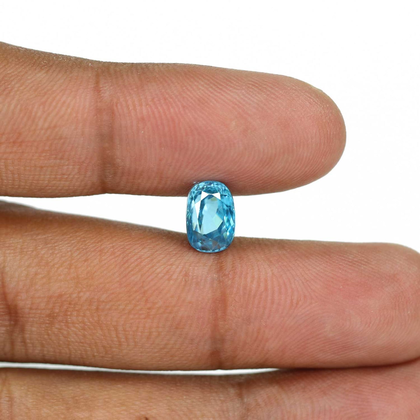 Blue Zircon 4.44 Carat