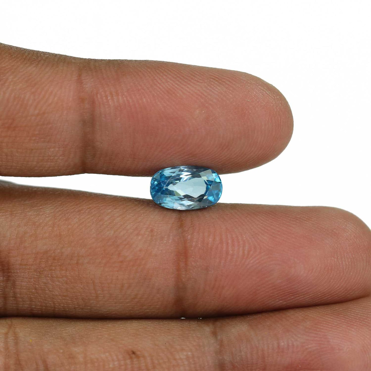 Blue Zircon 4.86 Carat