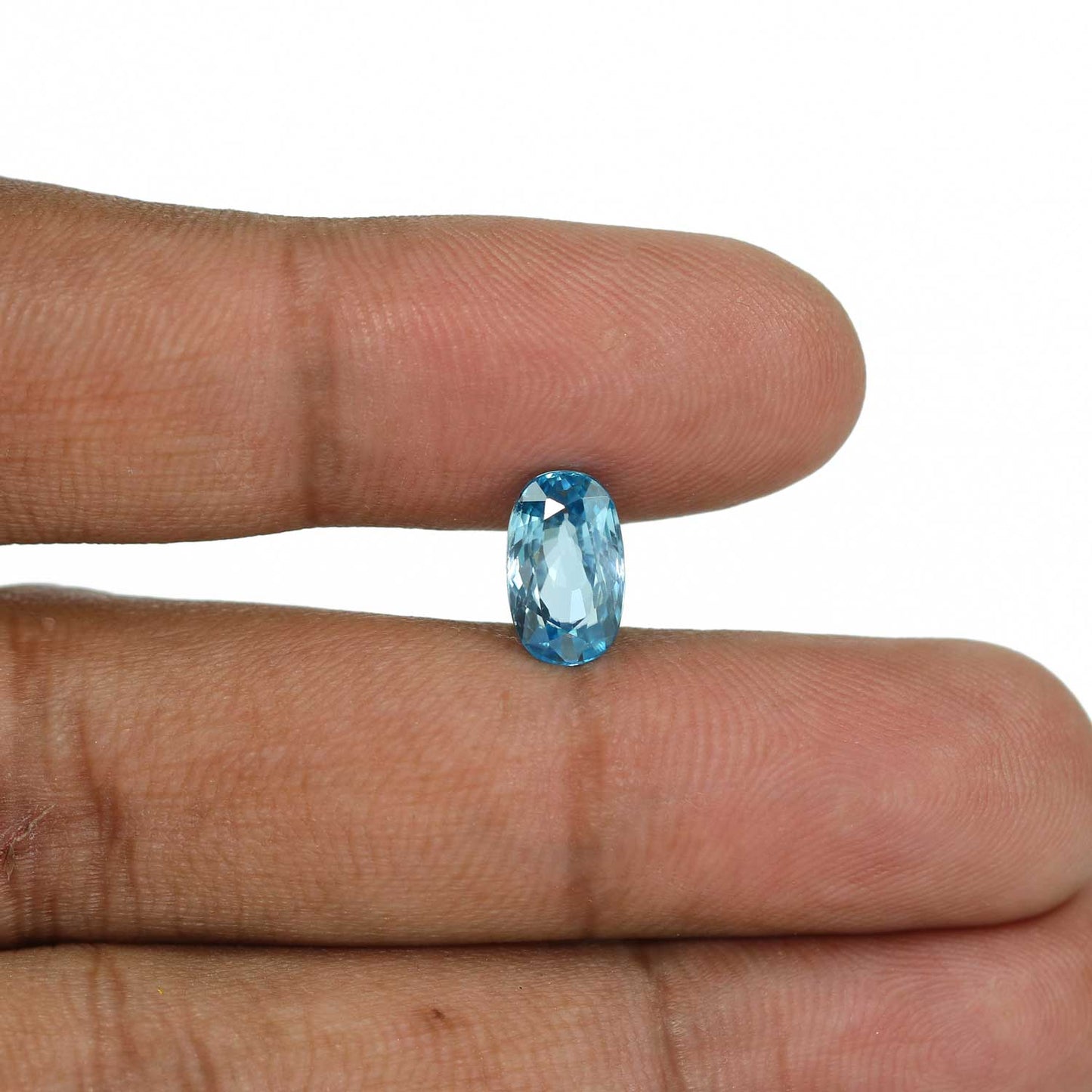 Blue Zircon 4.86 Carat