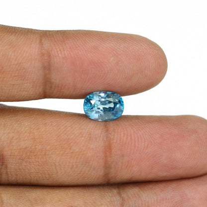 Blue Zircon 4.62 Carat