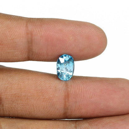 Blue Zircon 4.62 Carat