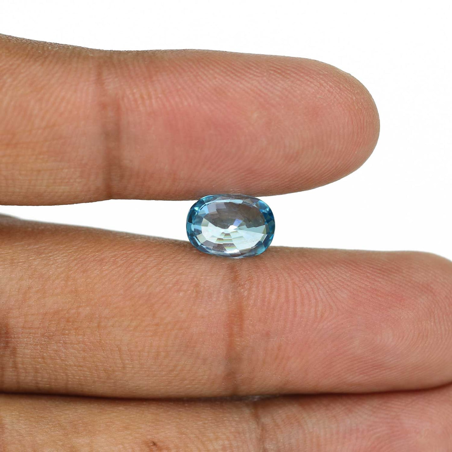Blue Zircon 4.62 Carat