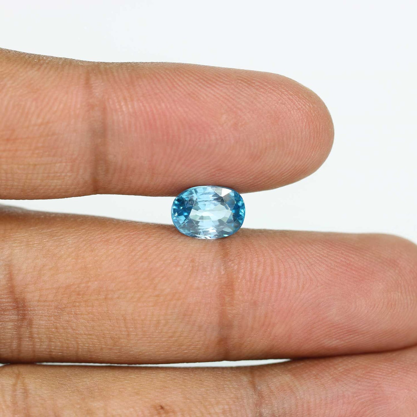 Blue Zircon 4.07 Carat