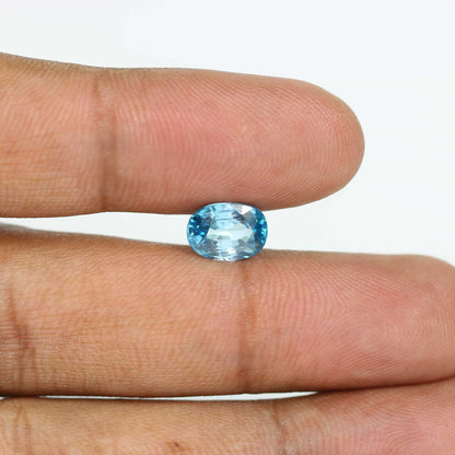 Blue Zircon 4.07 Carat