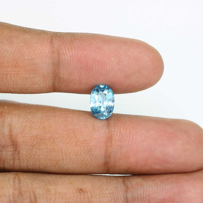 Blue Zircon 4.07 Carat