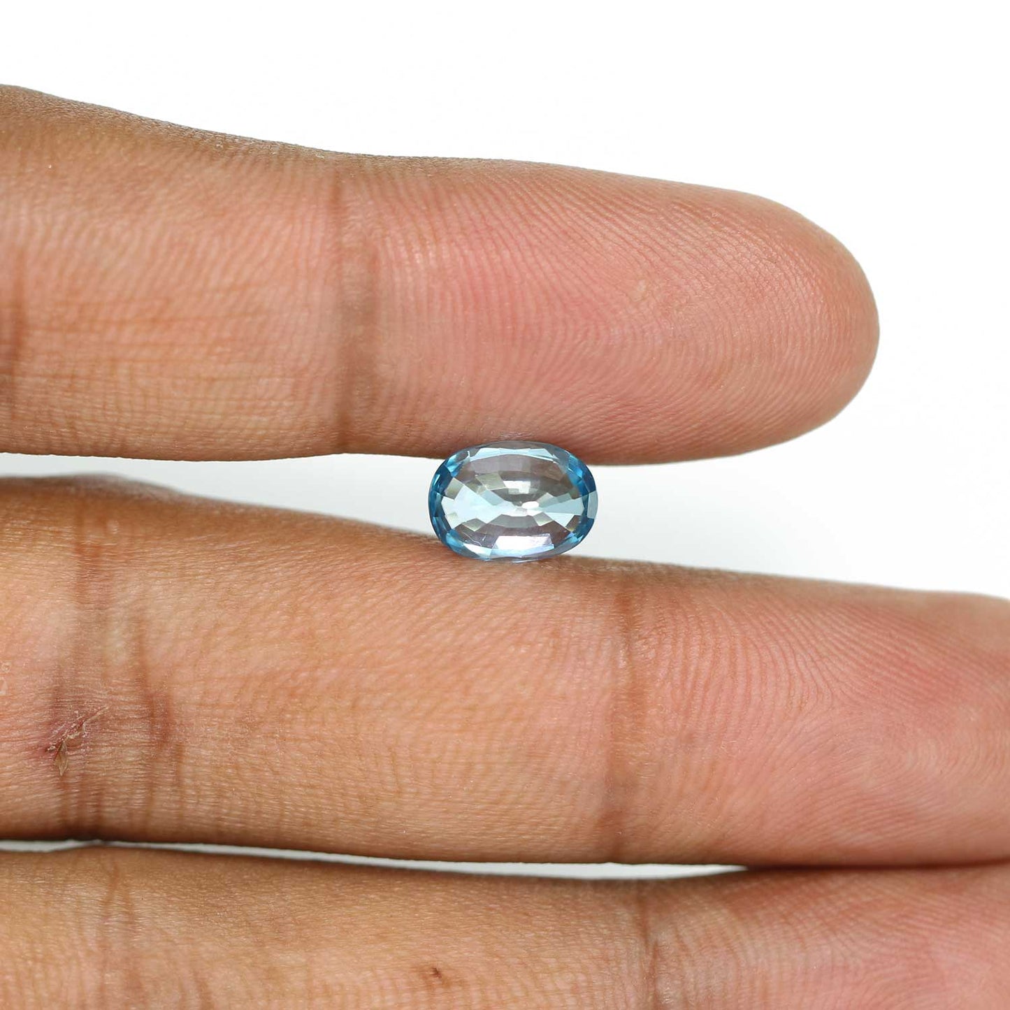 Blue Zircon 4.07 Carat