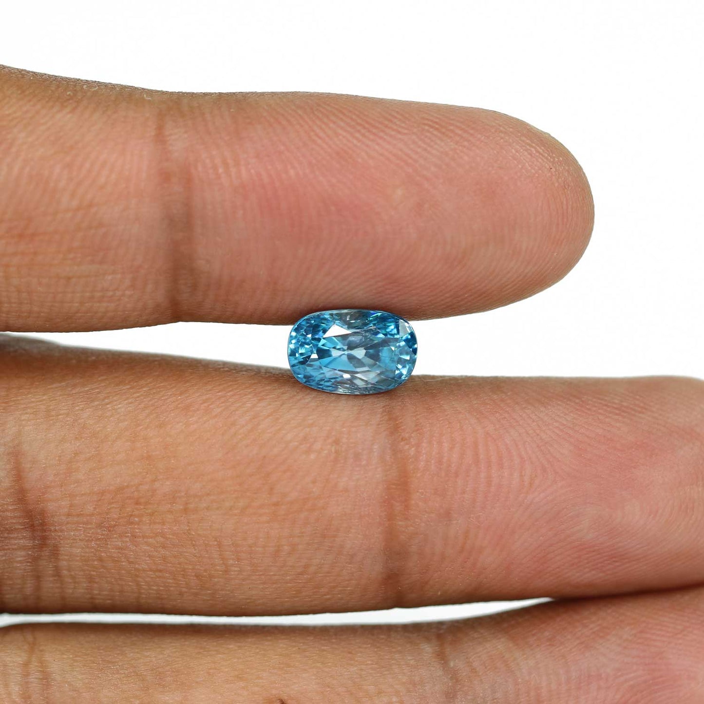Blue Zircon 4.39 Carat