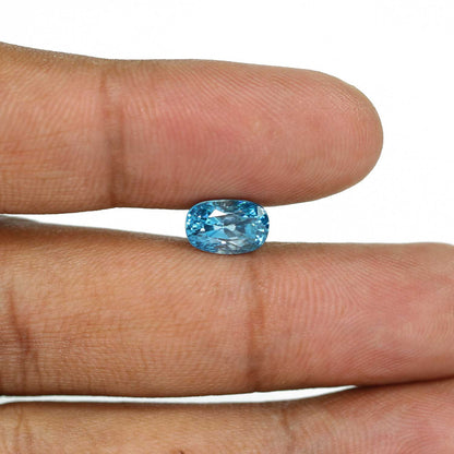 Blue Zircon 4.39 Carat