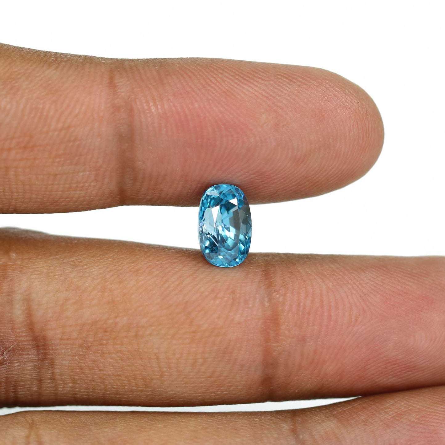 Blue Zircon 4.39 Carat