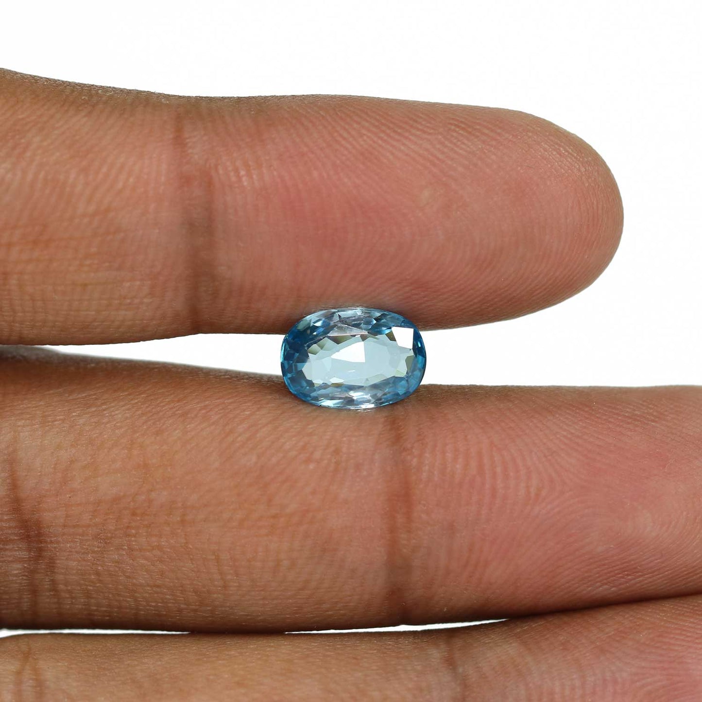 Blue Zircon 4.09 Carat