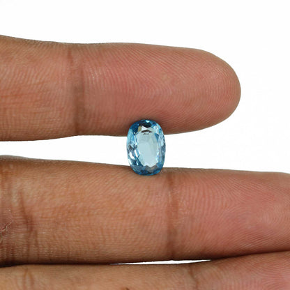 Blue Zircon 4.09 Carat