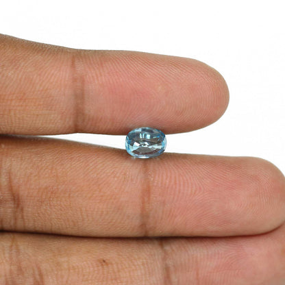 Blue Zircon 4.11 Carat