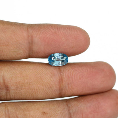 Blue Zircon 4.49 Carat