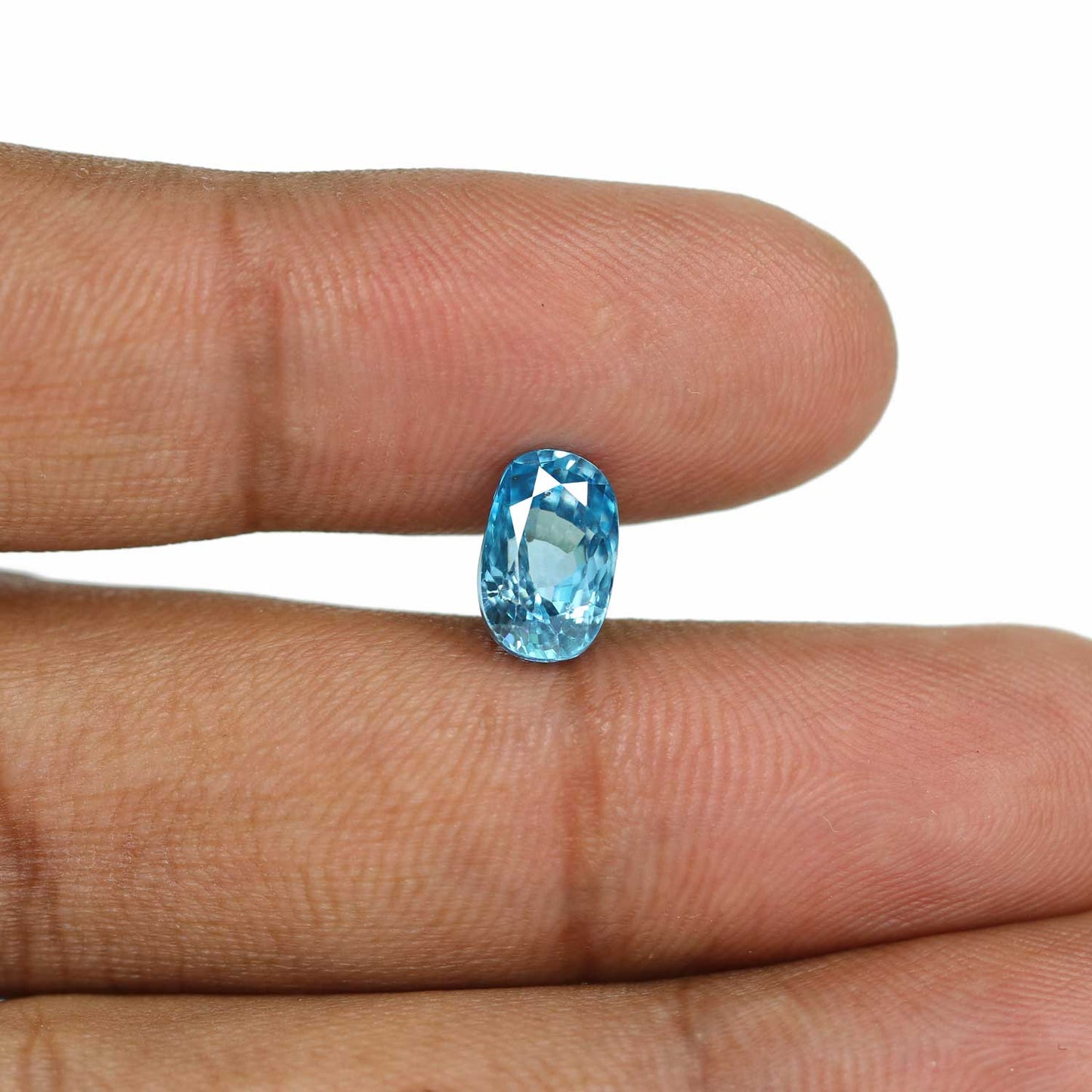 Blue Zircon 4.57 Carat