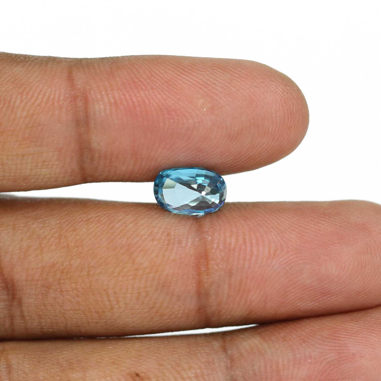 Blue Zircon 4.57 Carat