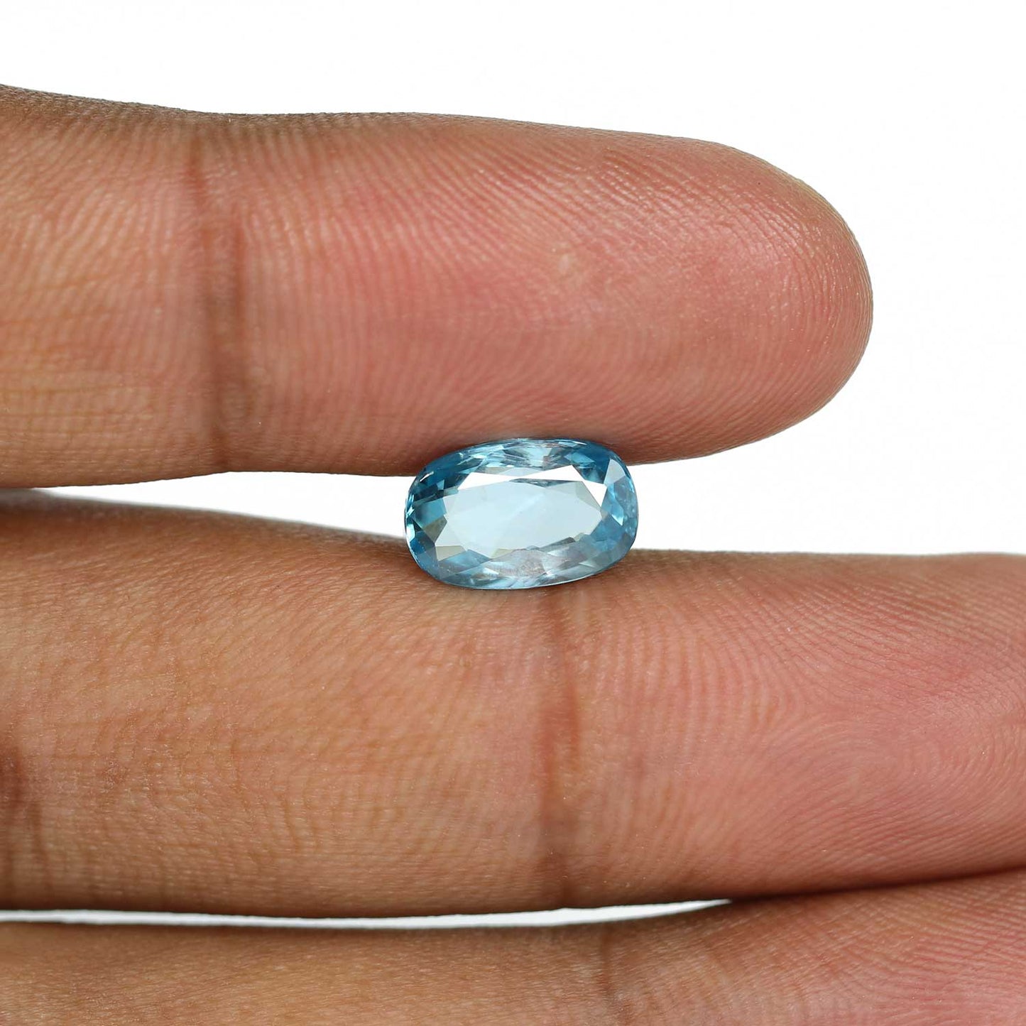 Blue Zircon 4.52 Carat
