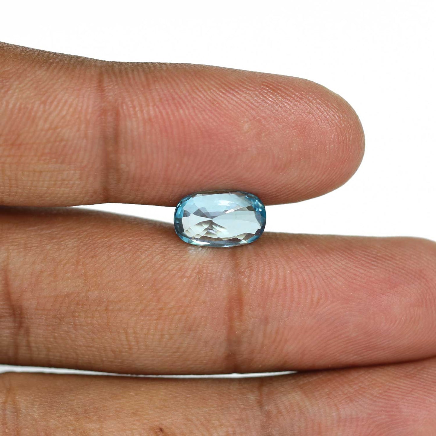 Blue Zircon 4.52 Carat