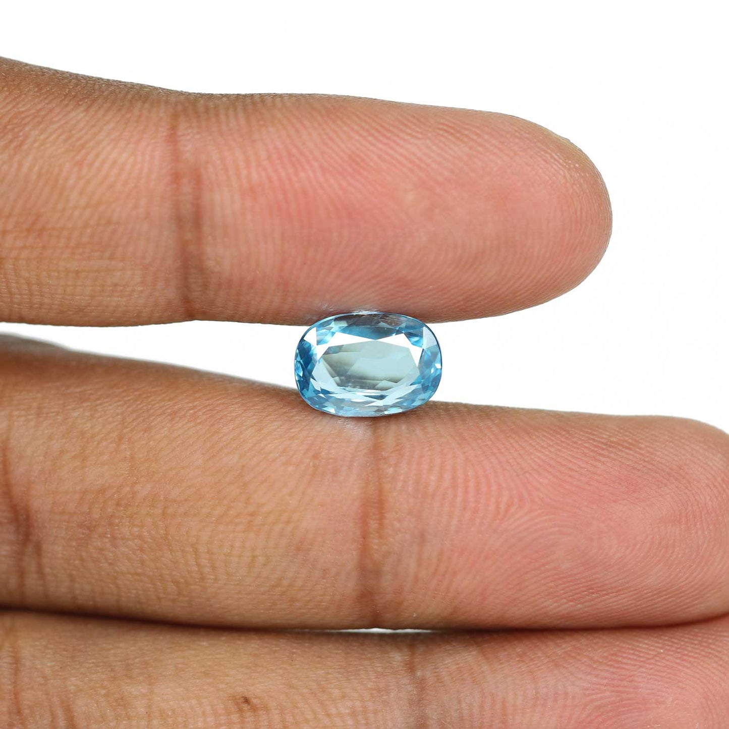 Blue Zircon 4.73 Carat