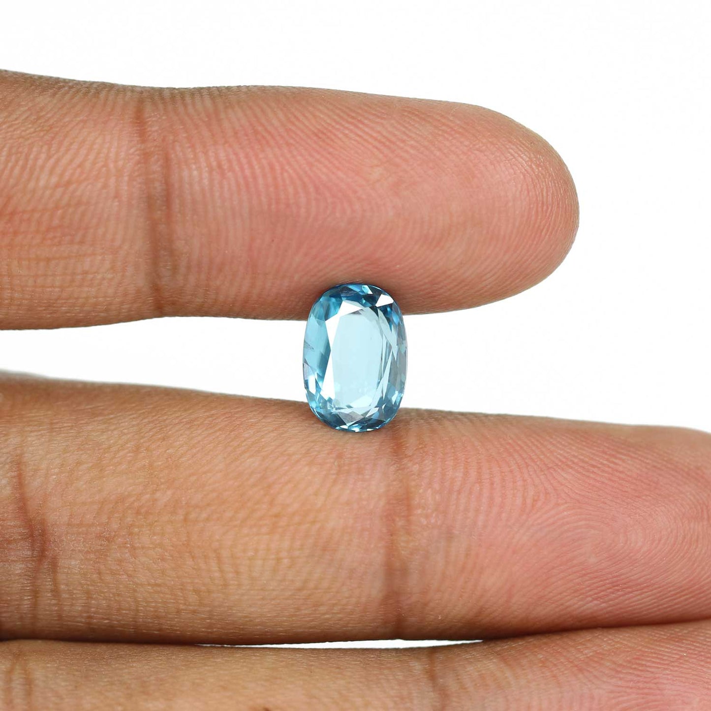 Blue Zircon 4.73 Carat