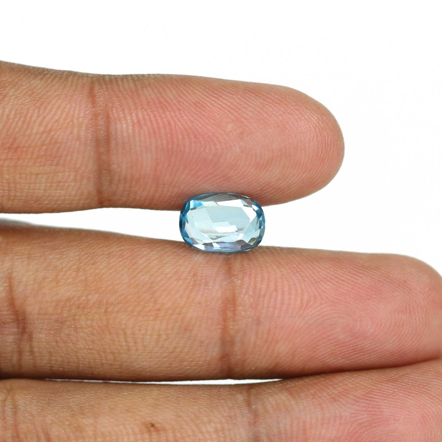 Blue Zircon 4.73 Carat