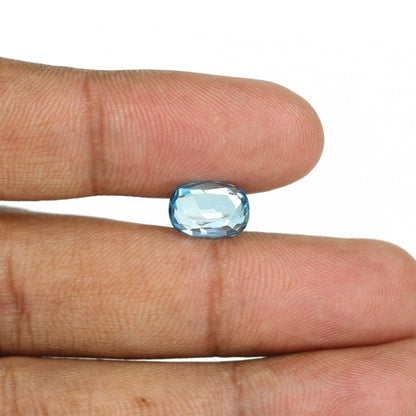Blue Zircon 4.73 Carat