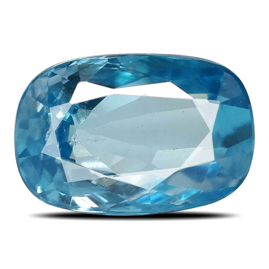 Blue Zircon 4.06 Carat