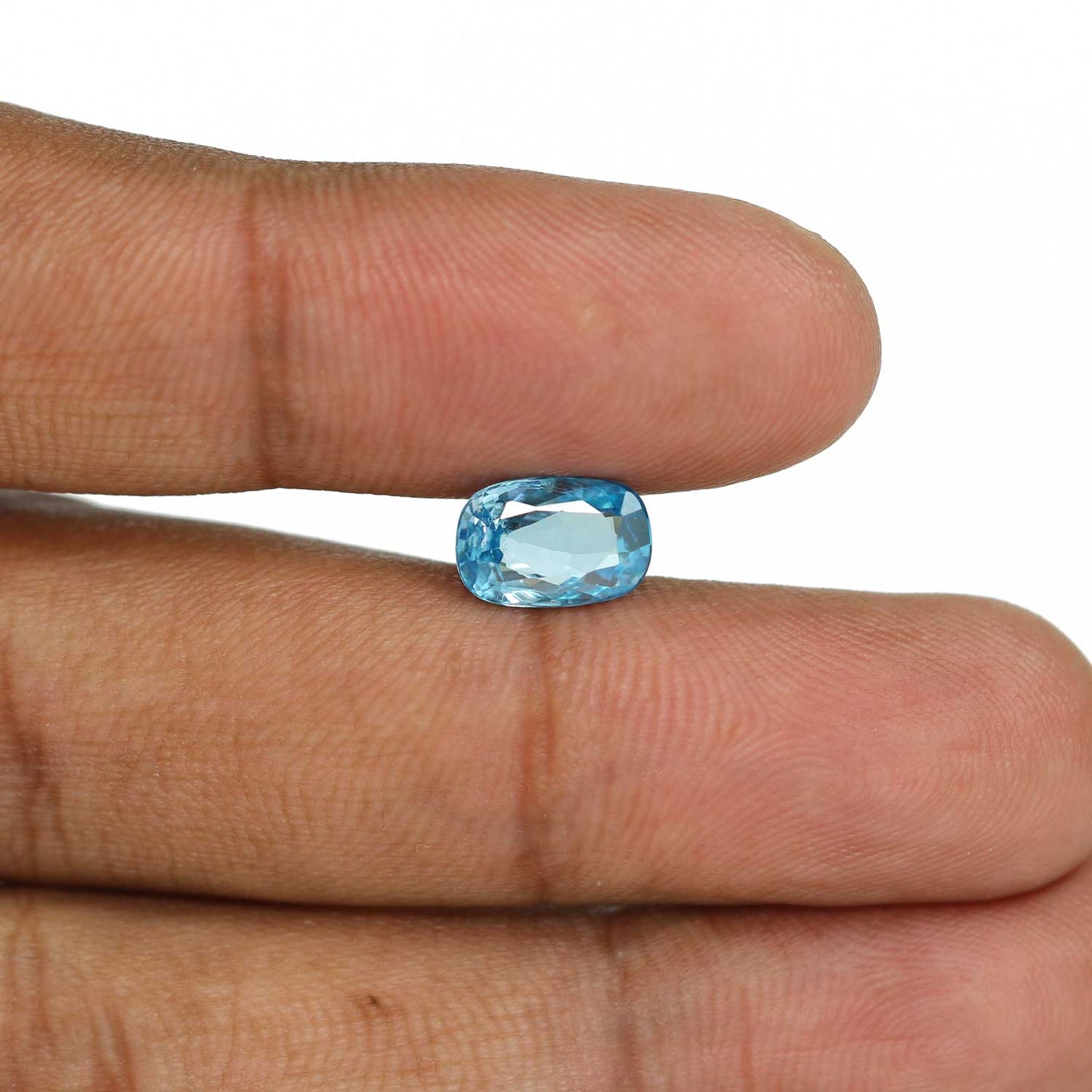 Blue Zircon 4.06 Carat