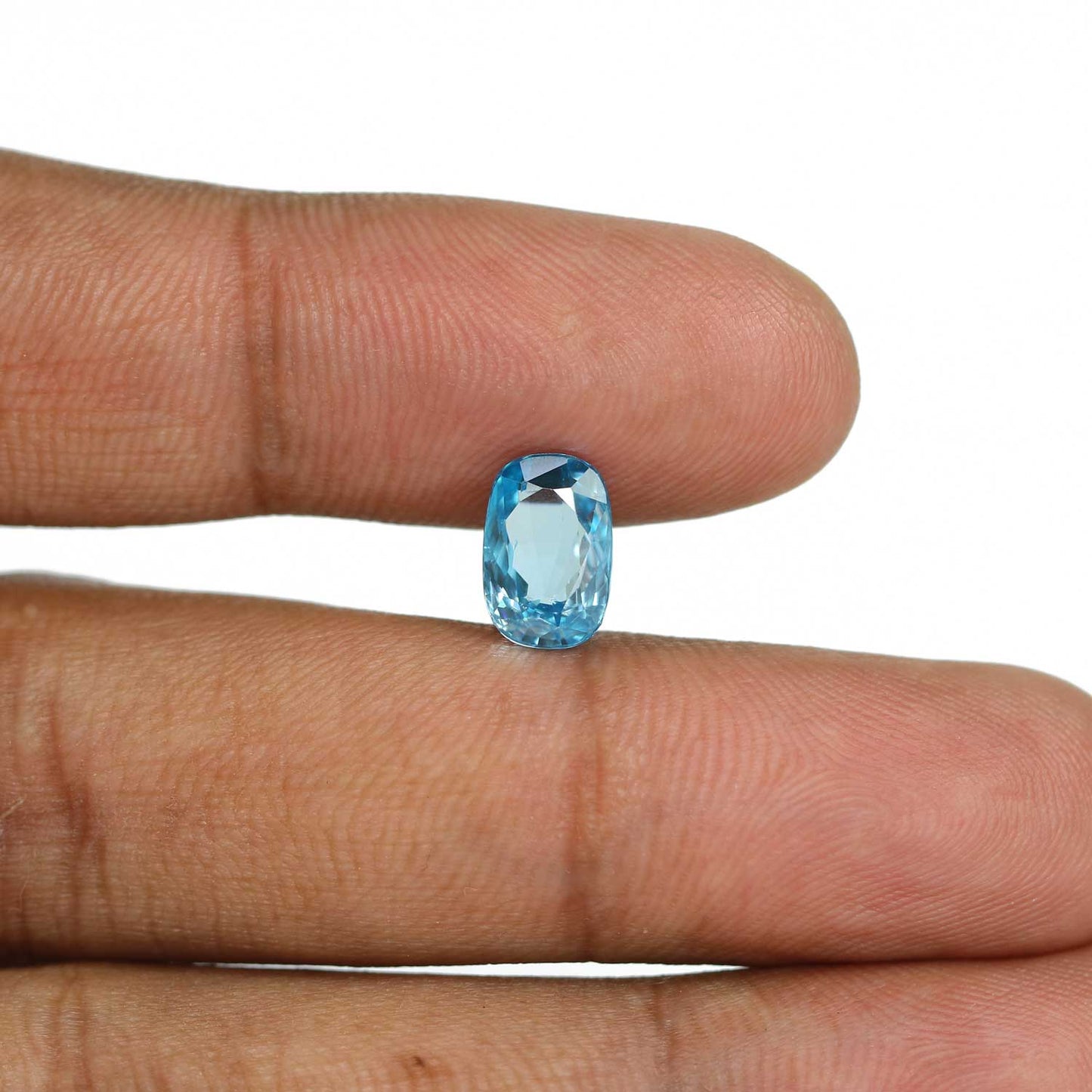 Blue Zircon 4.06 Carat